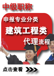 中級建筑工程類申報專業方向