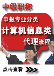 中級計算機信息類申報專業方向